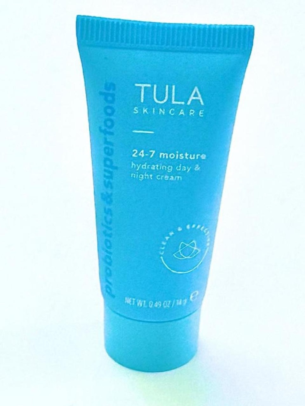 NEW- .49oz.- Tula 24-7 Moisture Hydrating Day & Night Cream